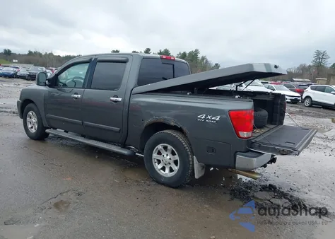 2004 Nissan Titan Se from USA, damaged, VIN 1N6AA07B44N570694